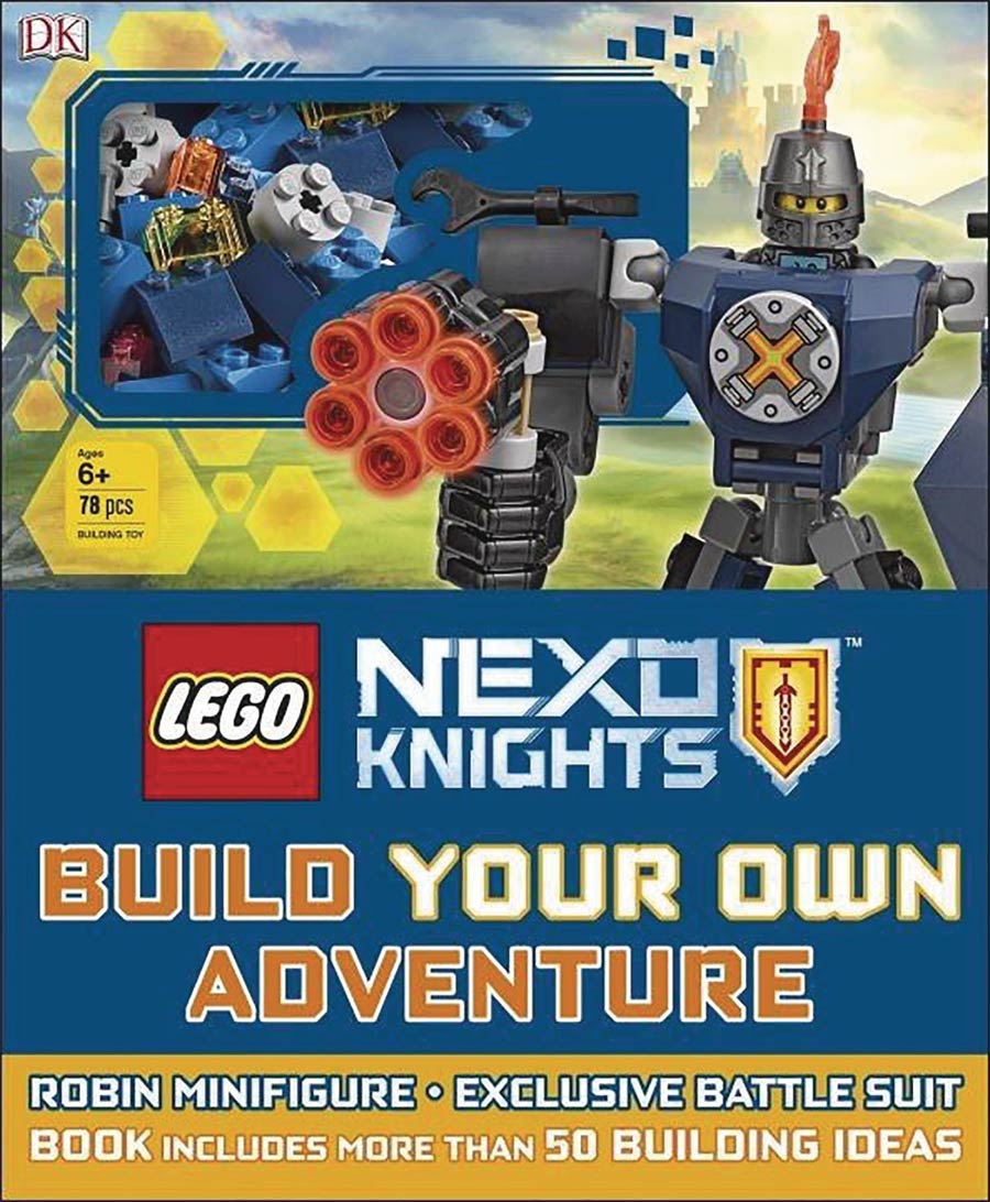 Lego Nexo Knights Build Your Own Adventure HC