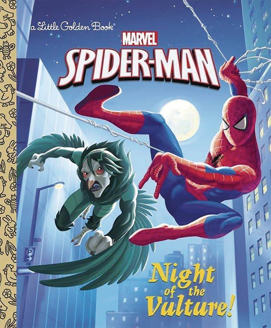 Spider-Man Night Of The Vulture Little Golden Book HC