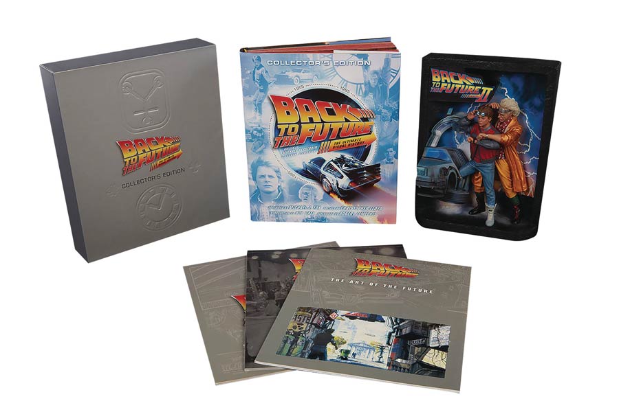 Back To The Future Sculpted Movie Poster & Ultimate Visual History HC