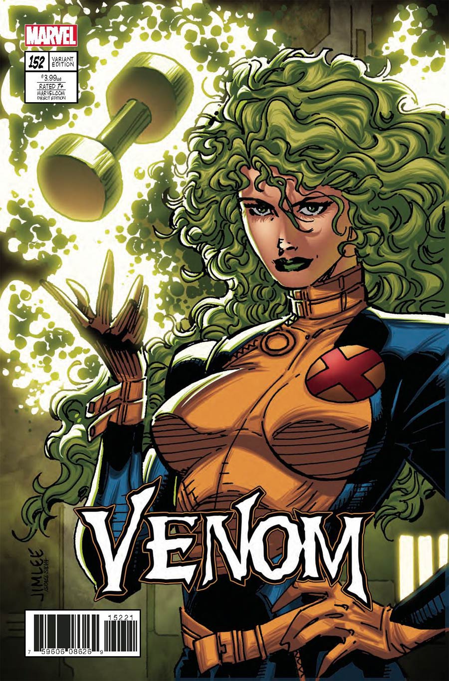 Venom Vol 3 #152 Cover B Variant Jim Lee X-Men Trading Card Cover