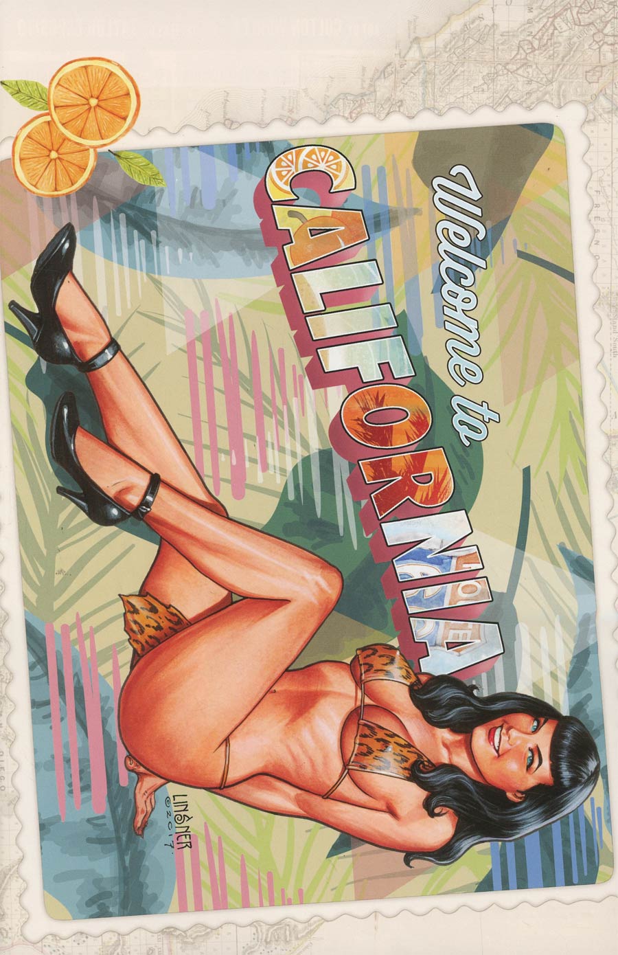 Bettie Page #1 Cover H Incentive Joseph Michael Linsner Virgin Cover