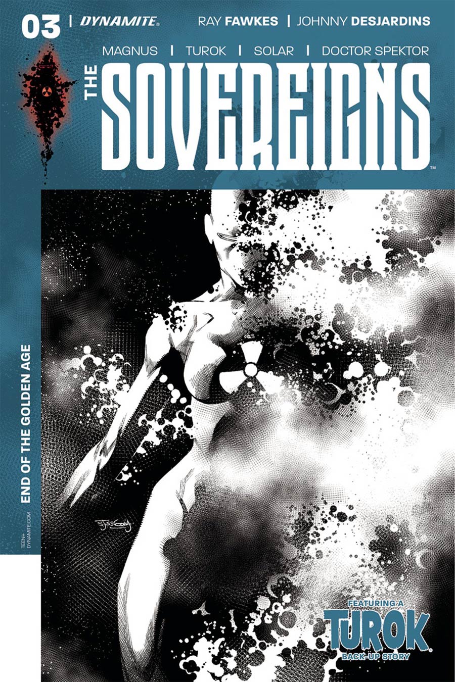 Sovereigns #3 Cover G Incentive Stephen Segovia Black & White Cover