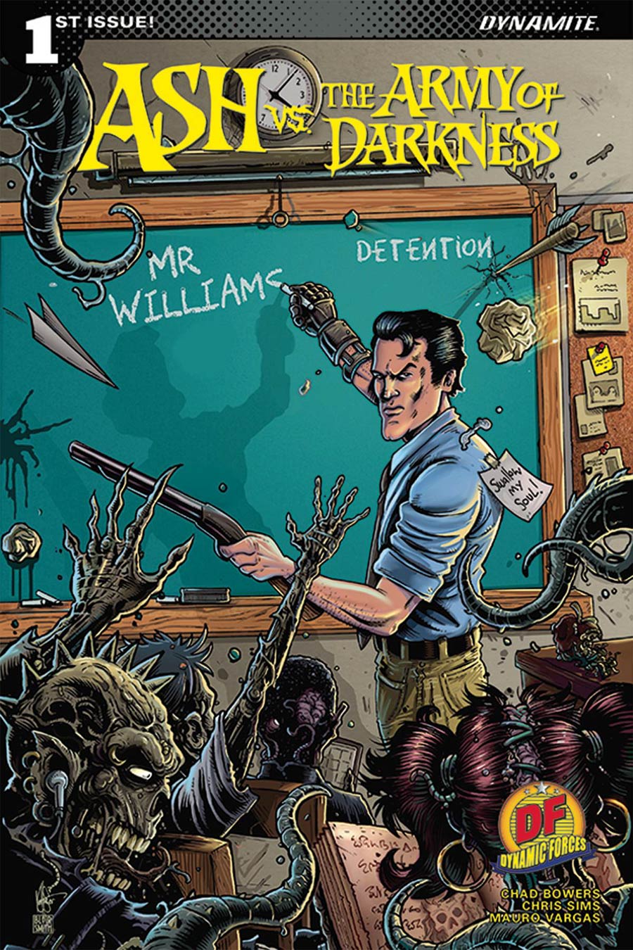 Ash vs The Army Of Darkness #1 Cover K DF Exclusive Ken Haeser Variant Cover