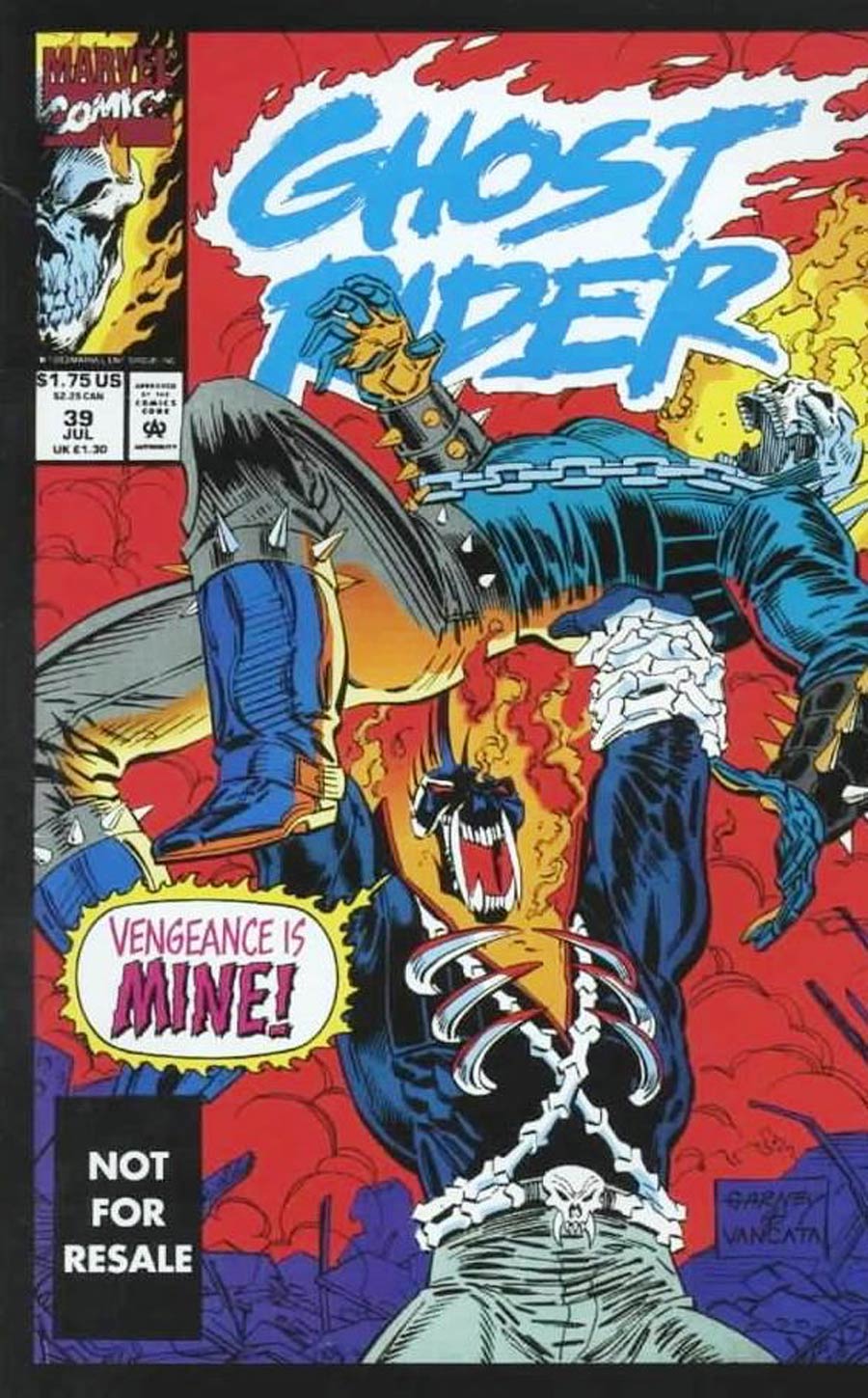 Ghost Rider Vol 2 #39 Cover B Toy Reprint
