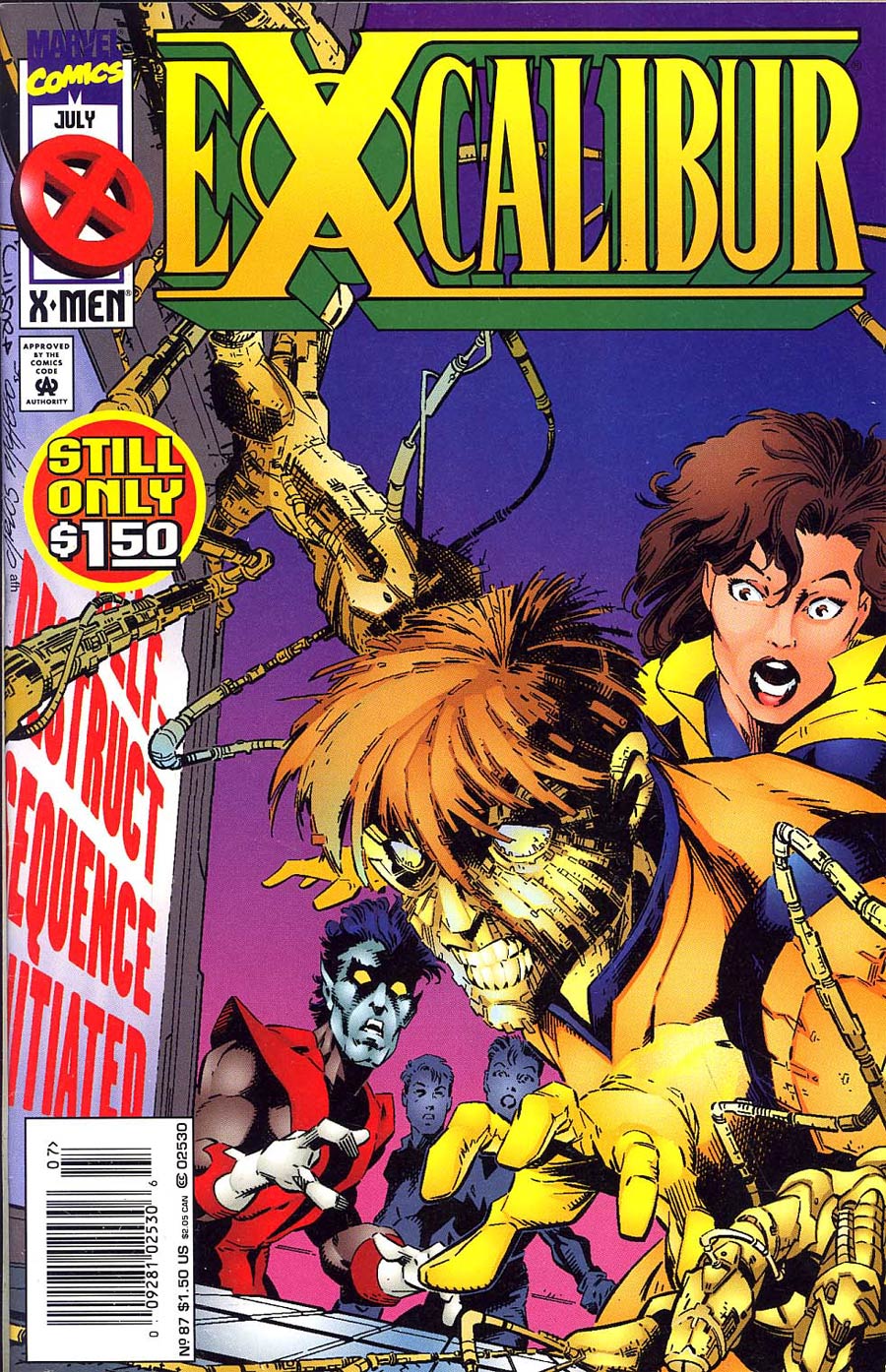 Excalibur #87 Cover B Newsstand Edition