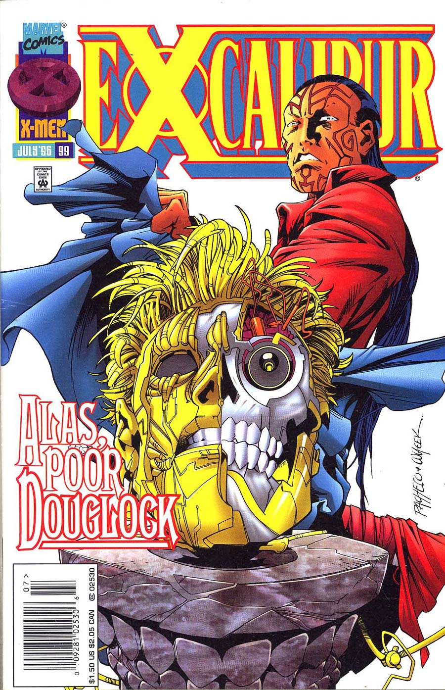 Excalibur #99 Cover B Newsstand Edition
