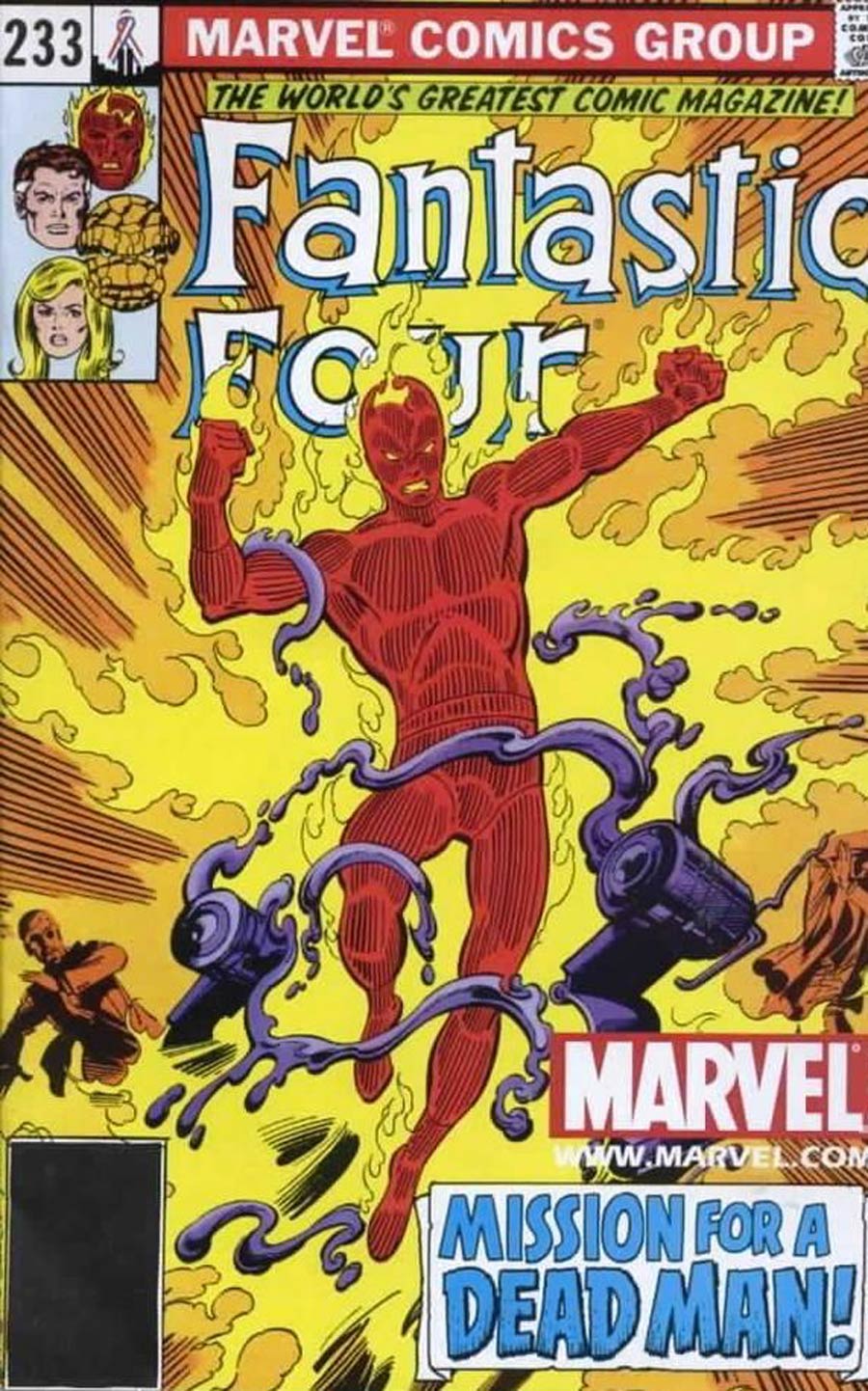 Fantastic Four #233 Cover B Toy Reprint
