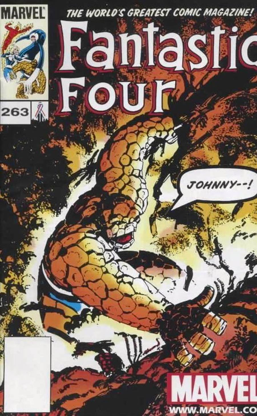 Fantastic Four #263 Cover B Toy Reprint