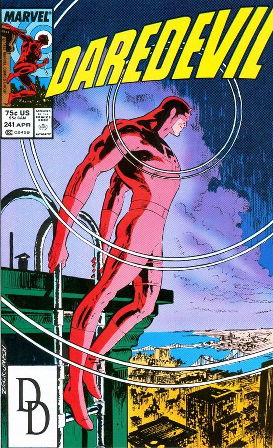 Daredevil #241 Cover B Toy Reprint