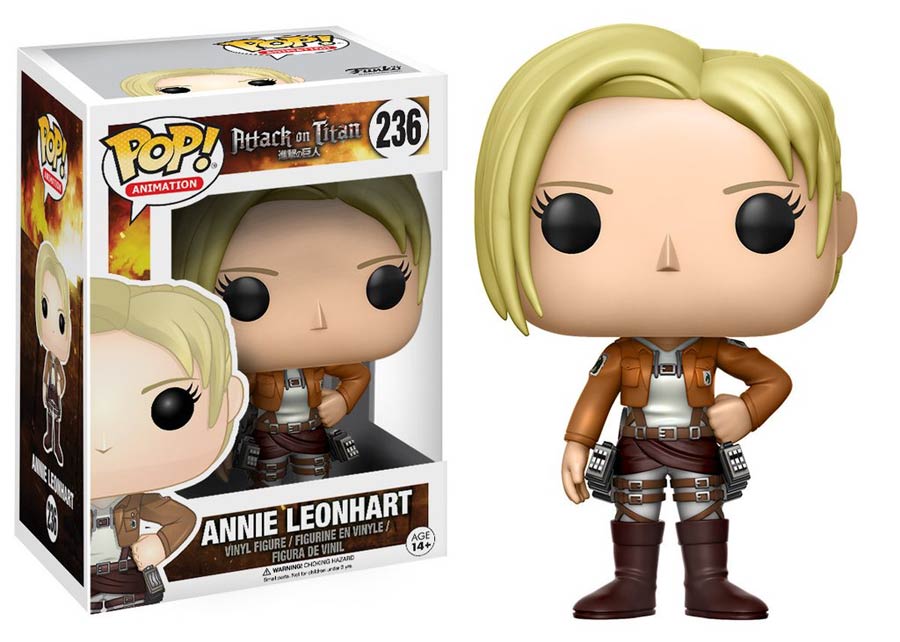 POP Animation 236 Attack On Titan Annie Leonhart Vinyl Figure