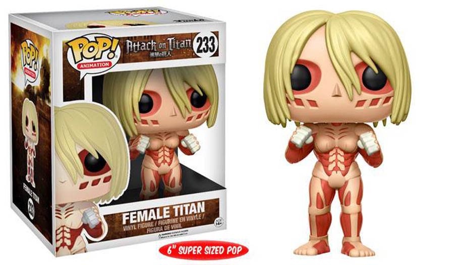 POP Animation 233 Attack On Titan Female Titan 6-inch Vinyl Figure