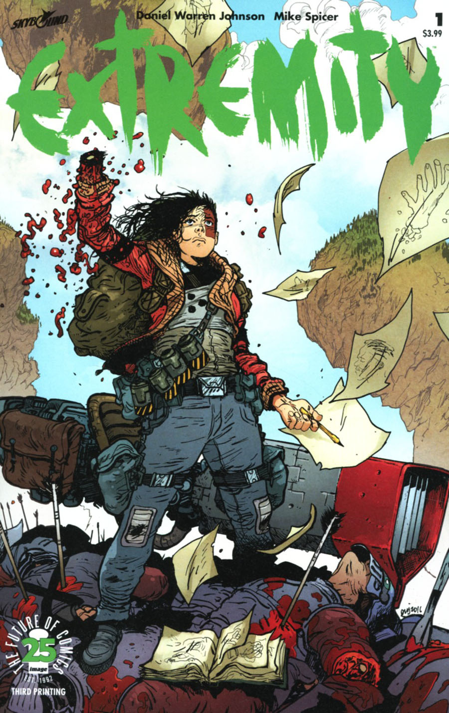 Extremity #1 Cover D 3rd Ptg Daniel Warren Johnson Variant Cover