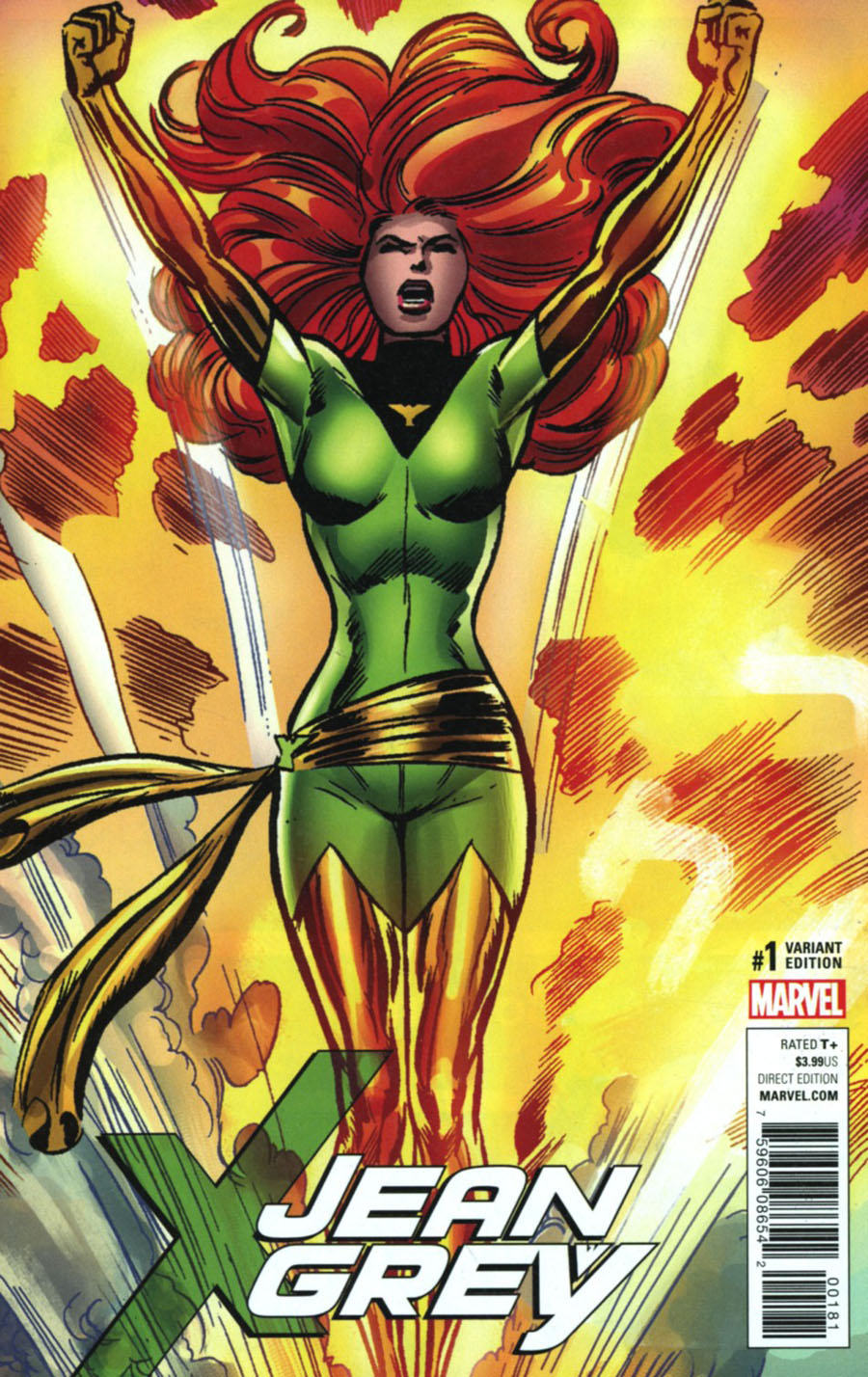 Jean Grey #1 Cover G Incentive Dave Cockrum Remastered Variant Cover (Resurrxion Tie-In)