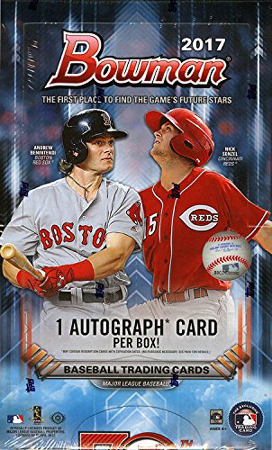Bowman 2017 Baseball Trading Cards Pack