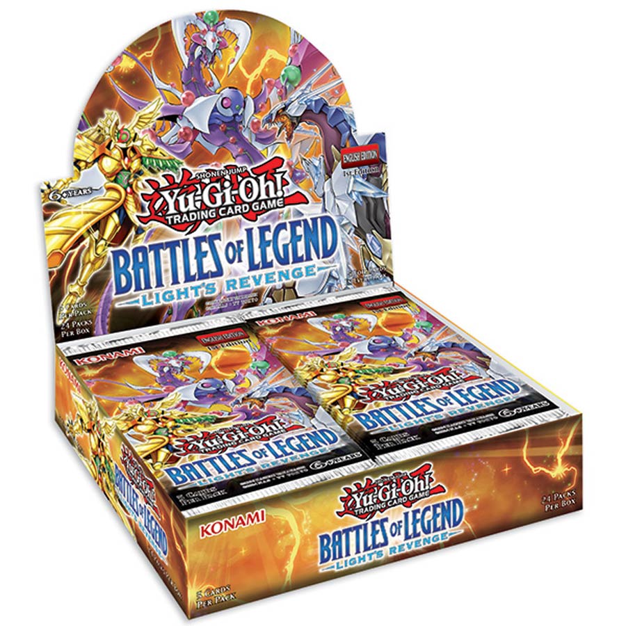 Yu-Gi-Oh TCG Battles Of Legend - Lights Revenge Booster Display Of 24 Packs