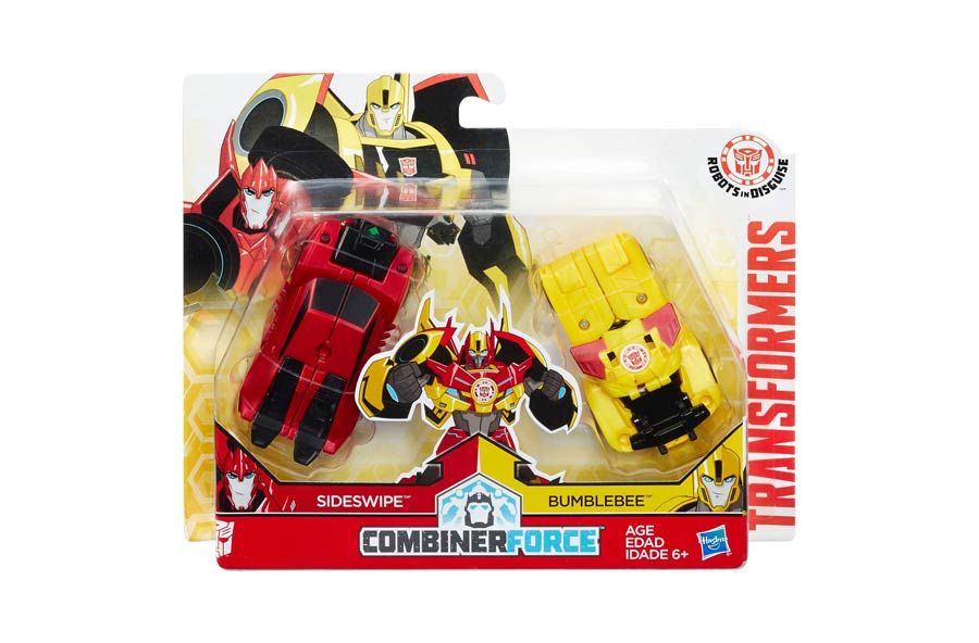 Transformers Robots In Disguise Crash Combiners Bumblebee And Sideswipe 2-Pack Figure