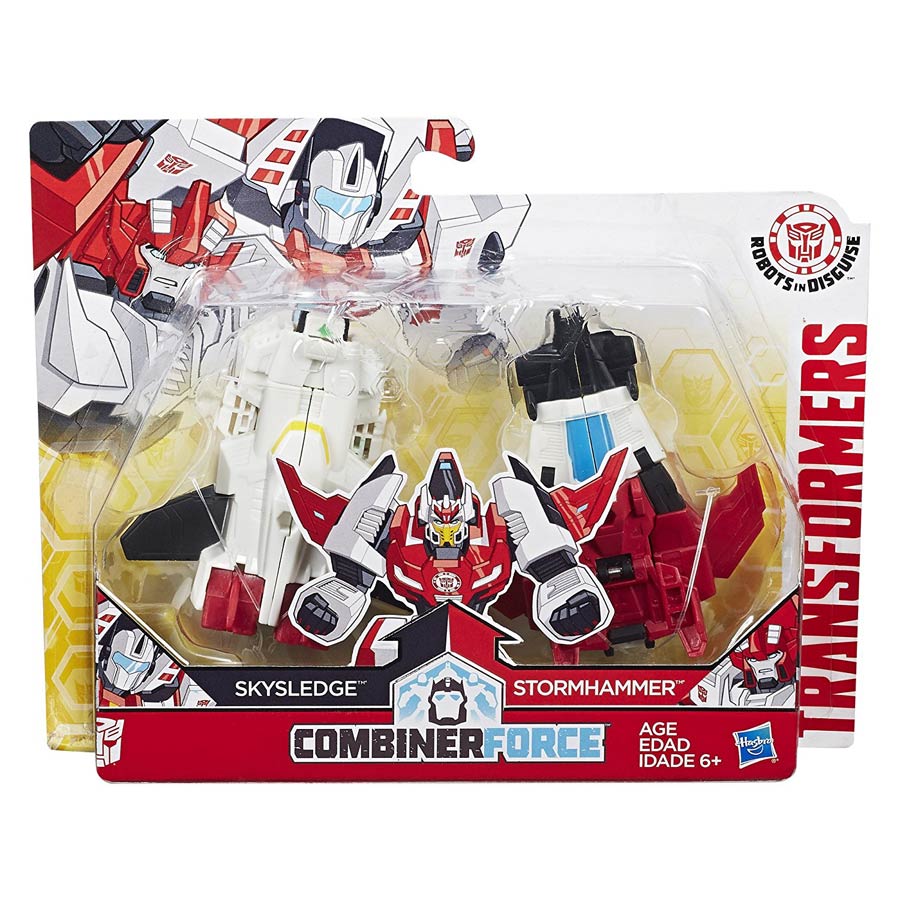 Transformers Robots In Disguise Crash Combiners Skysledge And Stormhammer 2-Pack Figure