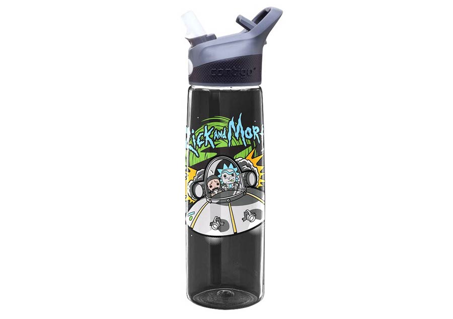 POP Home Rick And Morty Spaceship 20-Ounce Acrylic Water Bottle