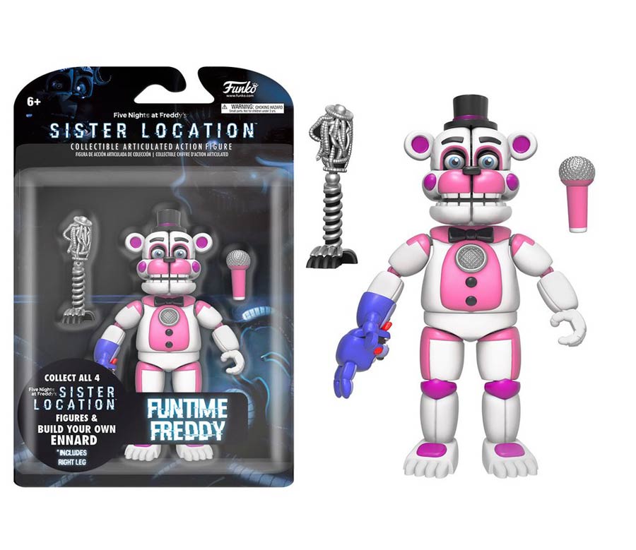 Five Nights At Freddys Sister Location Fun Time Freddy 5-inch Action Figure