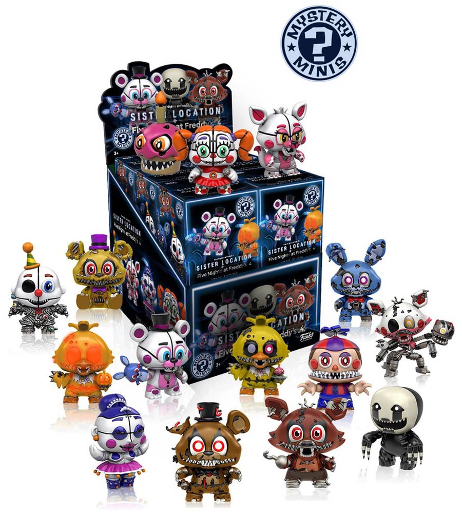 Five Nights At Freddys Mystery Minis Series 2 Blind Mystery Box