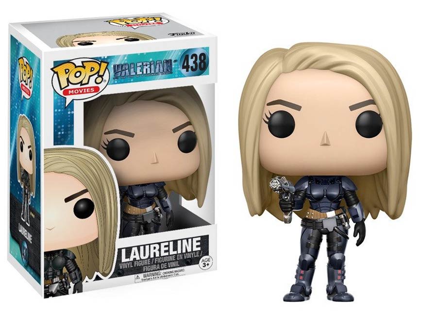 POP Movies 438 Valerian Laureline Vinyl Figure