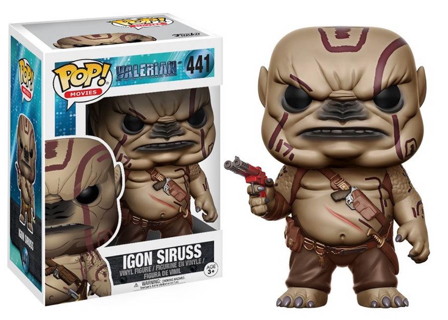 POP Movies 441 Valerian Igon Siruss Vinyl Figure