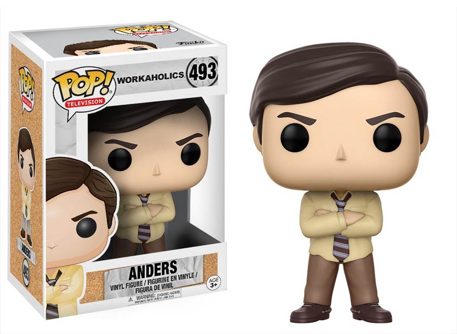 POP Television 493 Workaholics Anders Vinyl Figure