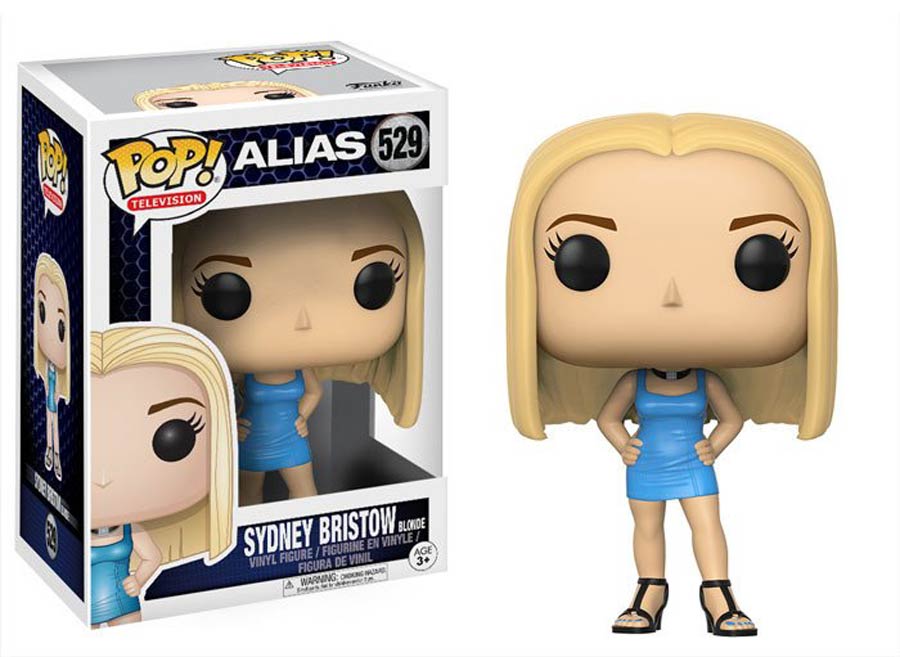 POP Television 529 Alias Sydney Bristow Blonde Vinyl Figure
