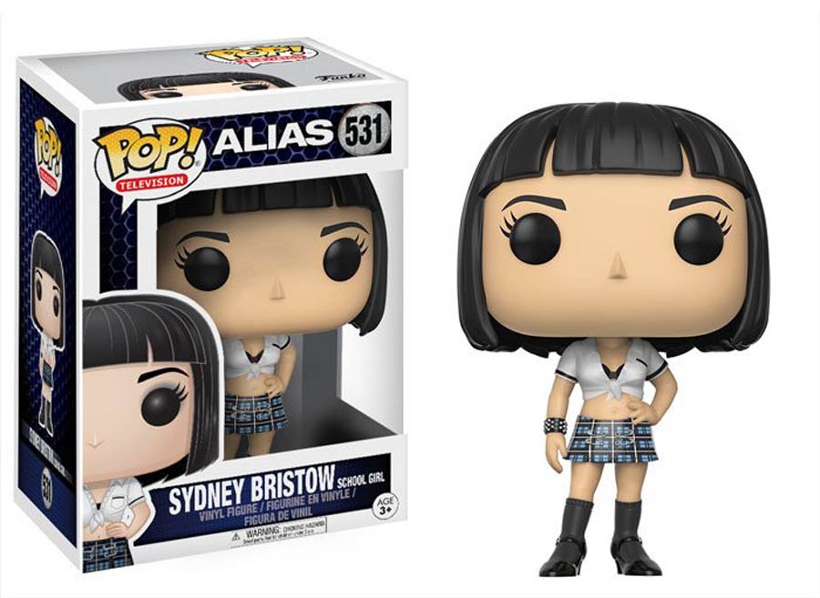 POP Television 531 Alias Sydney Bristow School Girl Vinyl Figure