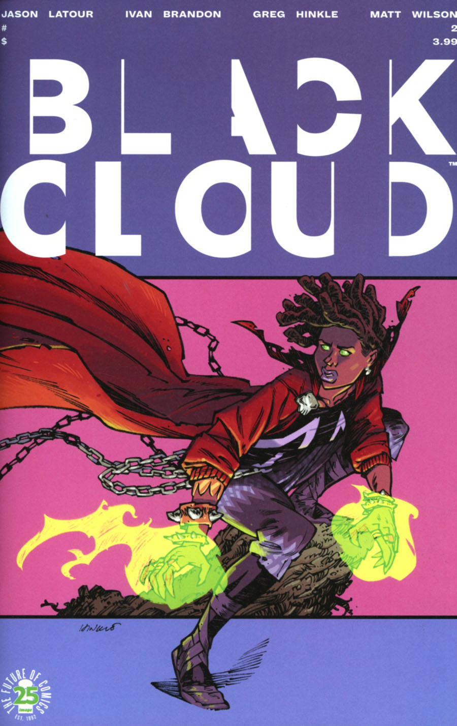 Black Cloud #2 Cover B Variant Greg Hinkle Spawn Month Color Cover