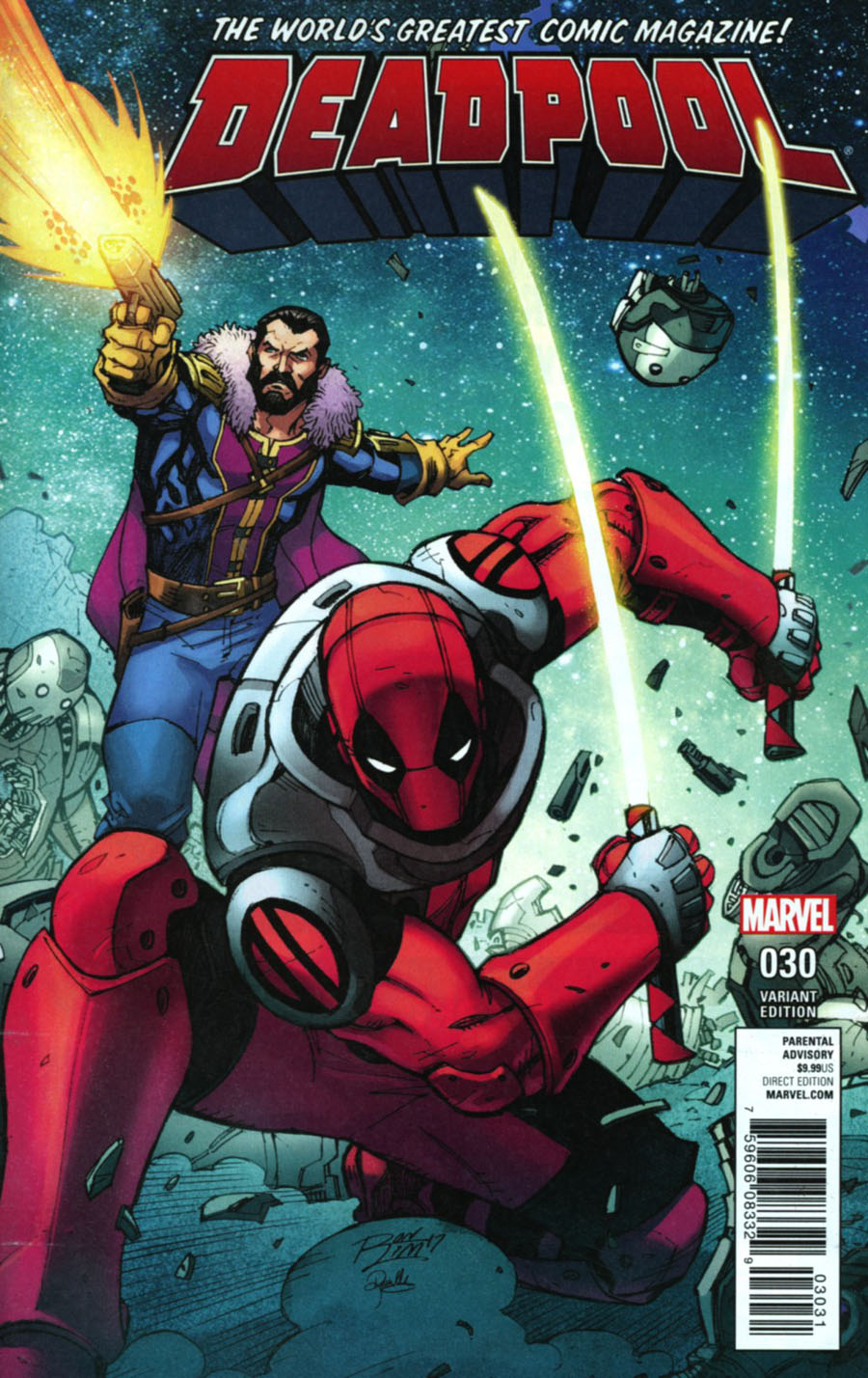 Deadpool Vol 5 #30 Cover D Incentive Ron Lim Variant Cover