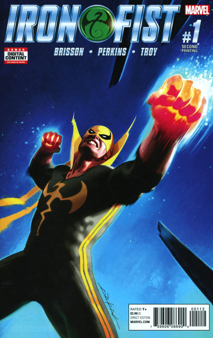 Iron Fist Vol 5 #1 Cover H 2nd Ptg Jeff Dekal Variant Cover