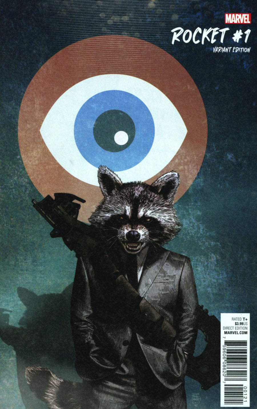 Rocket #1 Cover F Incentive Tim Bradstreet Variant Cover