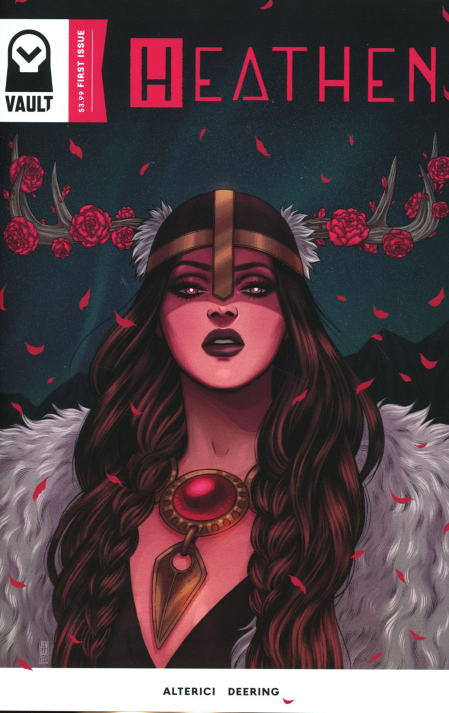 Heathen #1 Cover B 2nd Ptg Jen Bartel Variant Cover