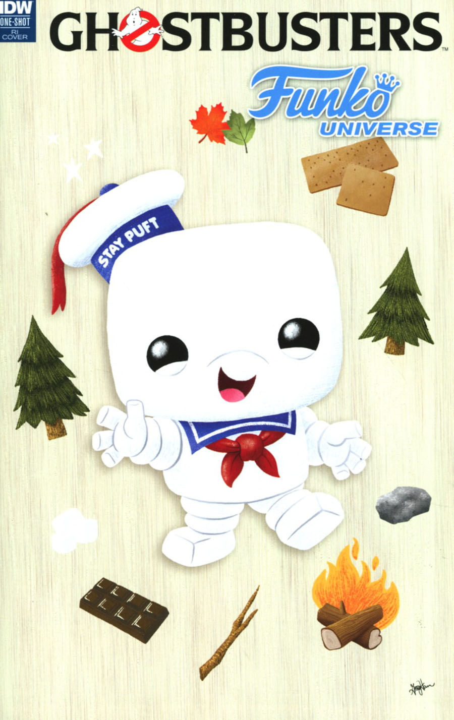 Ghostbusters Funko Universe Cover C Incentive Greg Ham Funko Stay-Puft Variant Cover