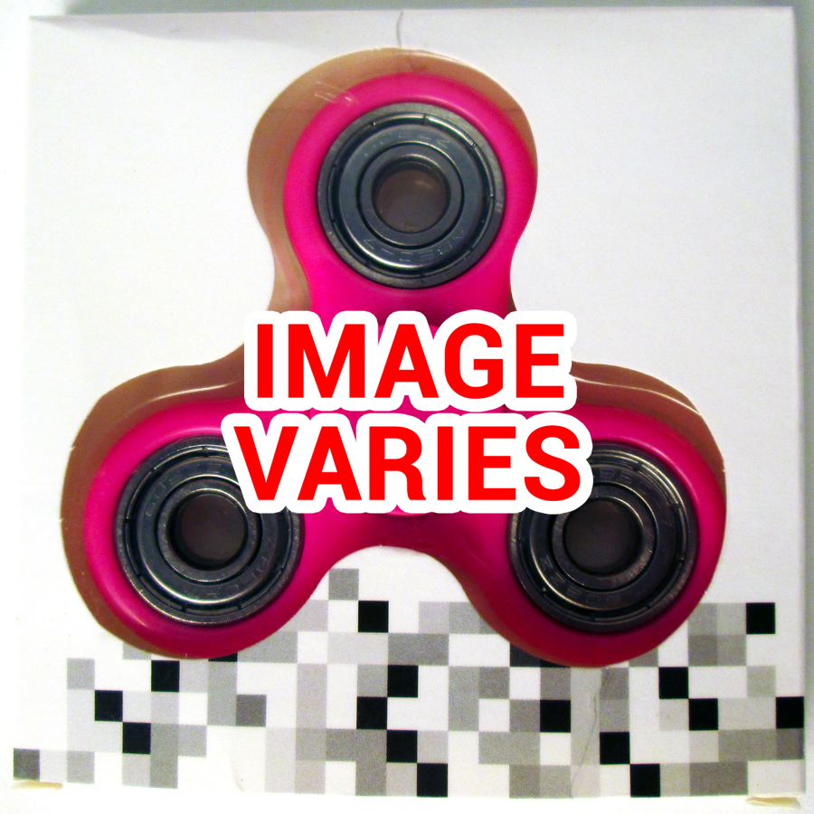 Fidget Tri-Spinner - Pink (Inner Color Filled Randomly)
