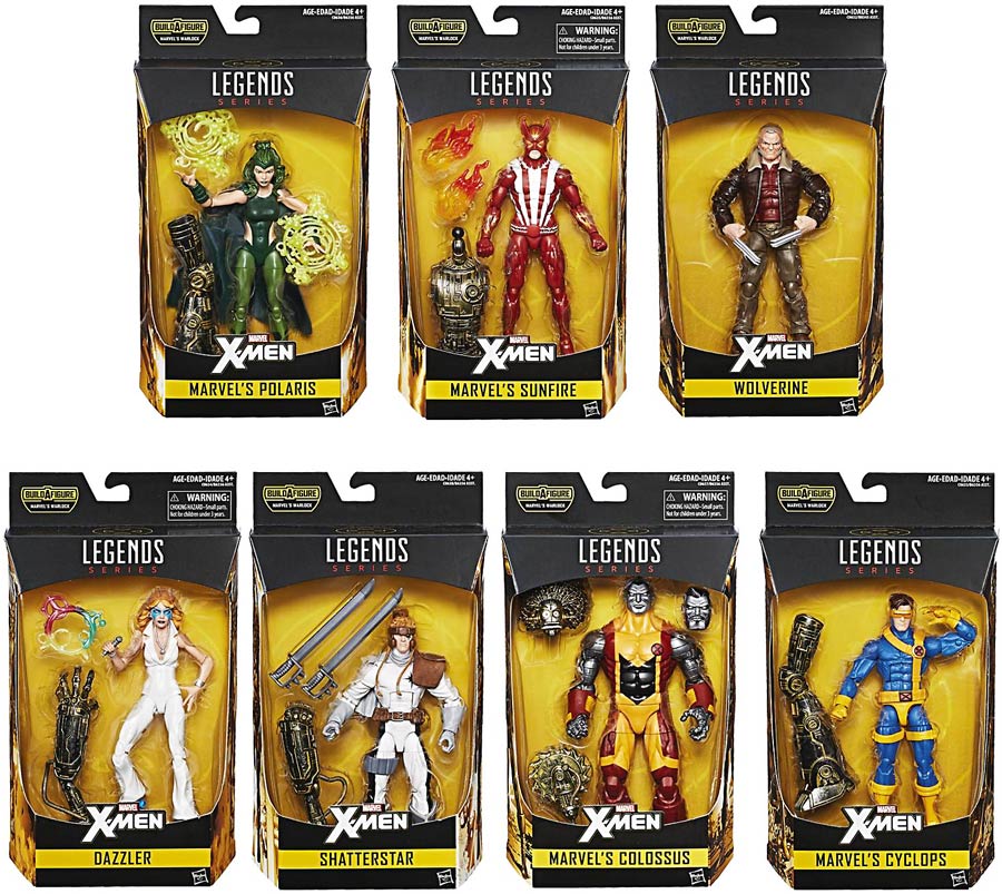 X-Men 6-Inch Legends Action Figures Wave 2 Assortment Case