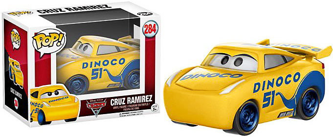 POP Disney 284 Cars 3 Cruz Ramirez Vinyl Figure