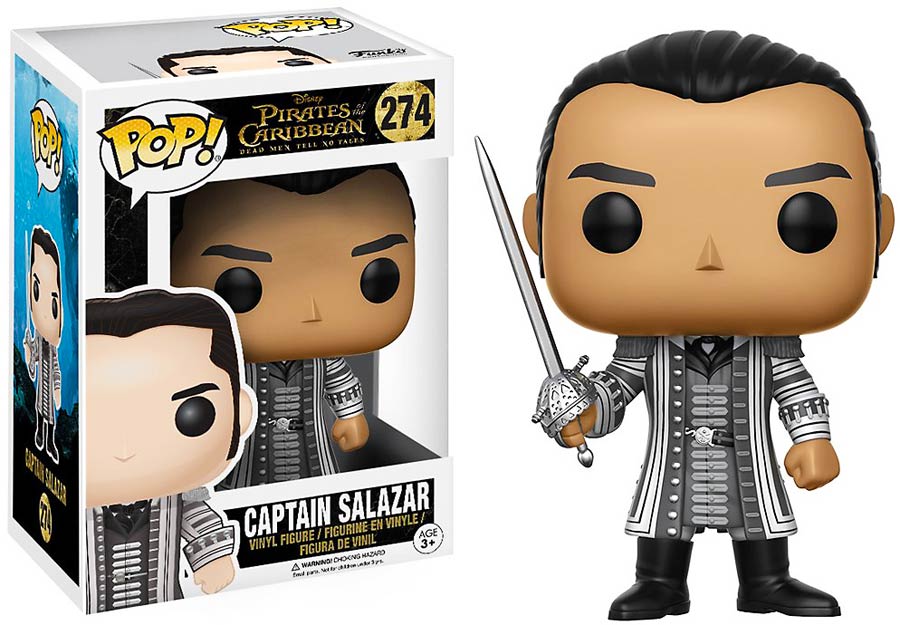 POP Disney 274 Pirates Of The Caribbean Dead Men Tell No Tales Captain Salazar Vinyl Figure