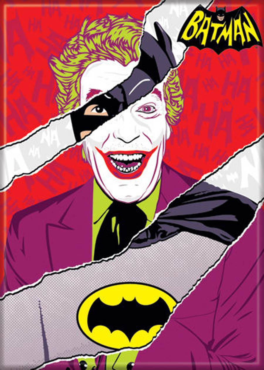 DC Comics 2.5x3.5-inch Magnet - Batman And Joker Combined (72378DC)