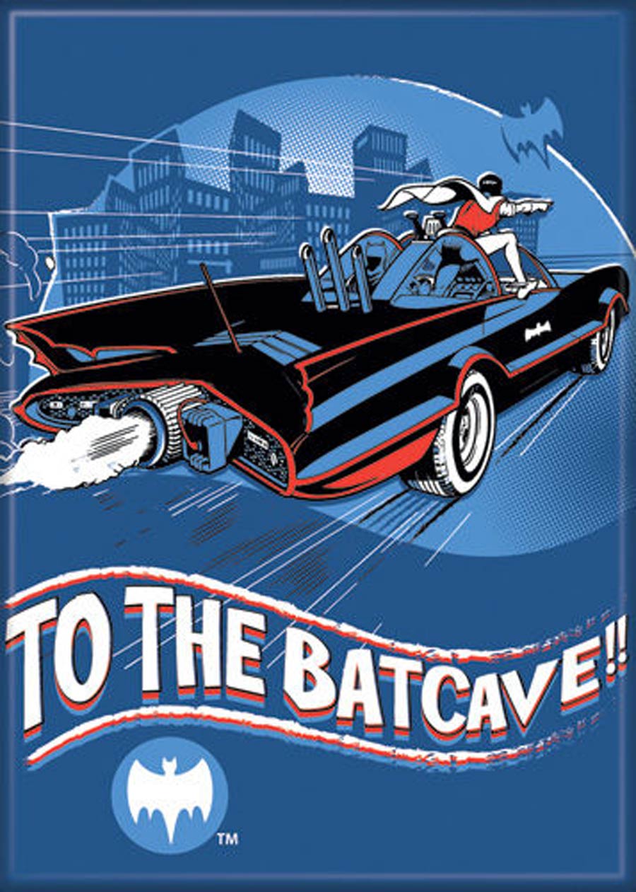 DC Comics 2.5x3.5-inch Magnet - Batman To The Batcave (72379DC)