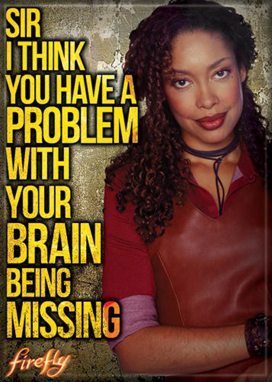 Firefly 2.5x3.5-inch Magnet - Zoe Brain Missing (72462F)