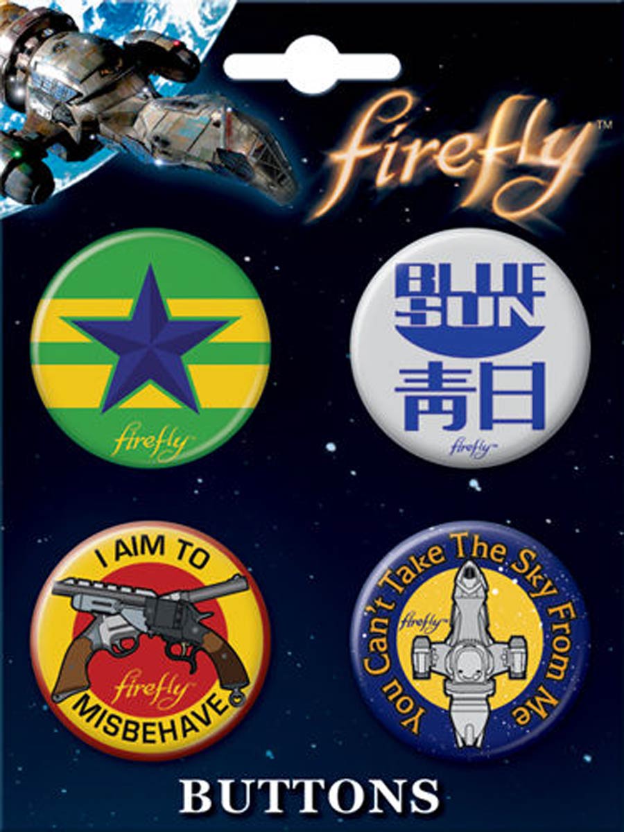 Firefly Button Set 2 Carded 4-Button Set (86056BT4)