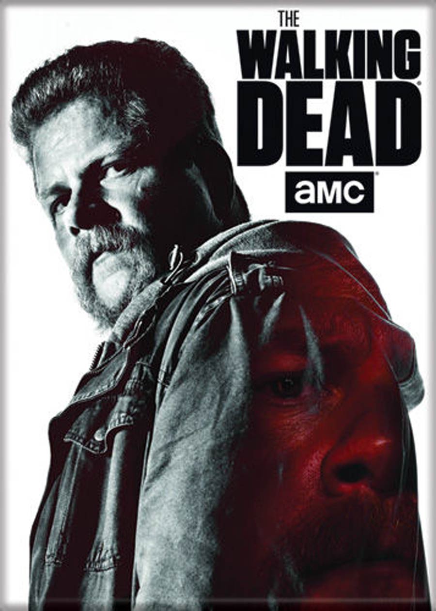 Walking Dead 2.5x3.5-inch Magnet - Abraham BW (72398WD)