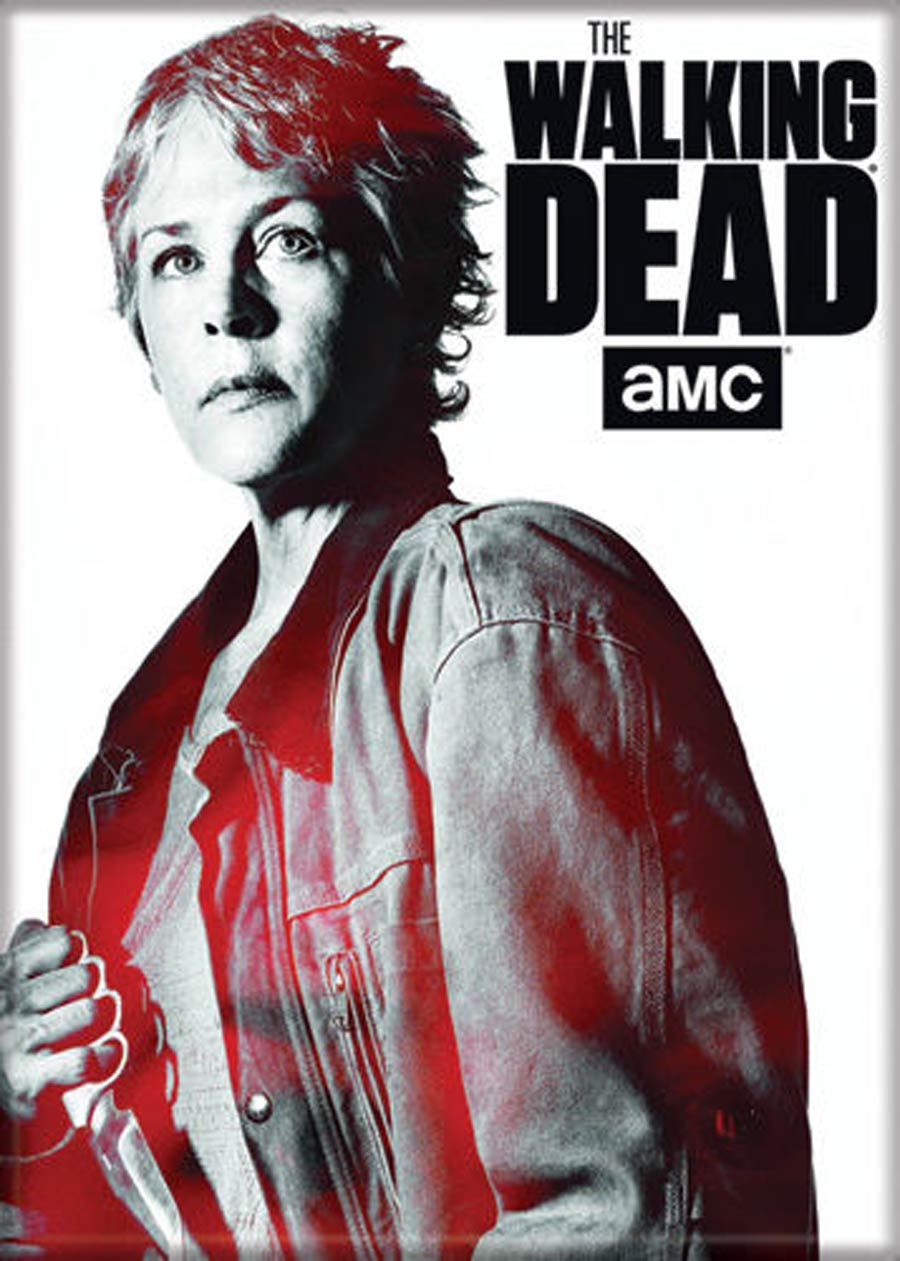 Walking Dead 2.5x3.5-inch Magnet - Carol BW (72403WD)