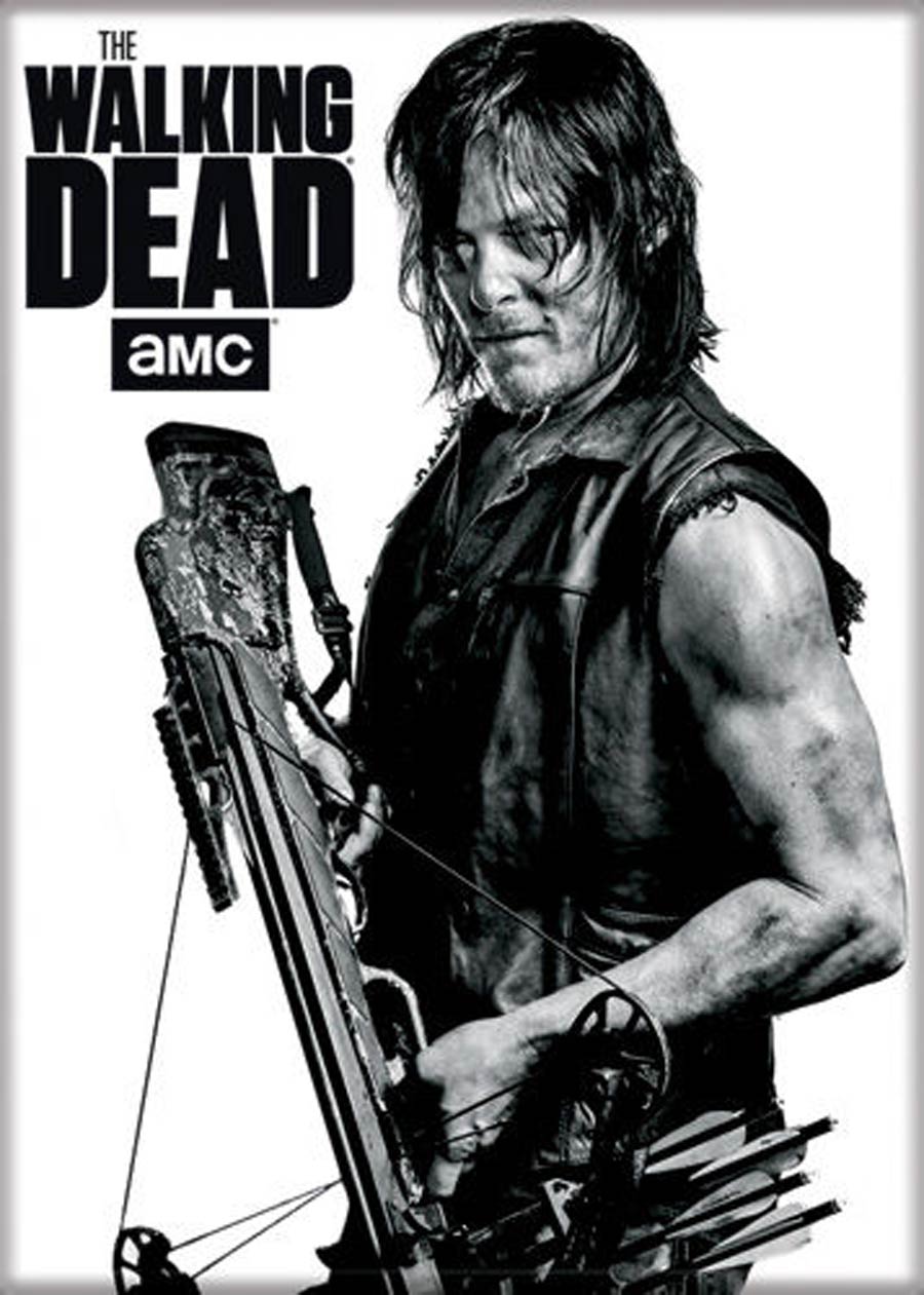 Walking Dead 2.5x3.5-inch Magnet - Daryl Crossbow (72409WD)