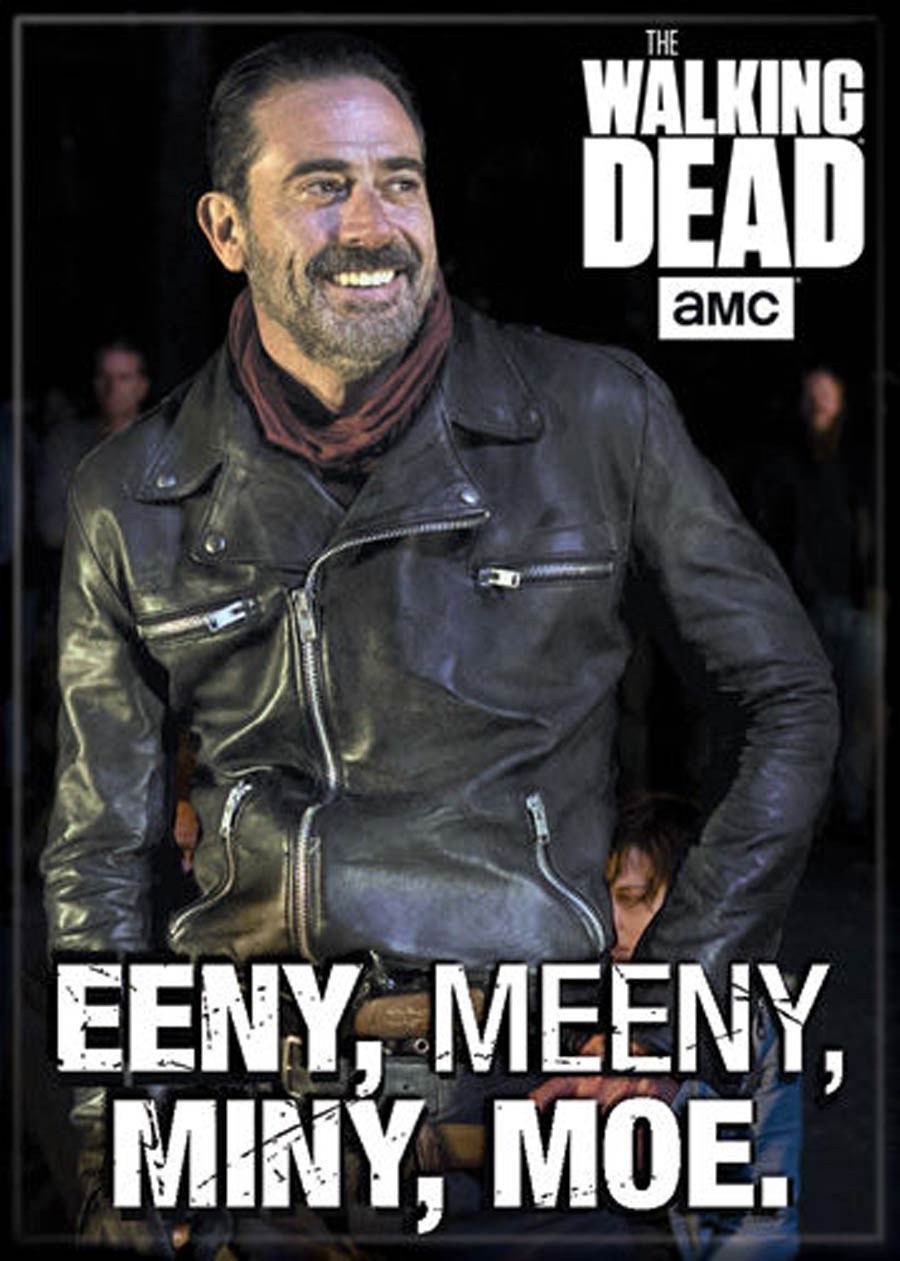 Walking Dead 2.5x3.5-inch Magnet - Negan Eeny Meeny (72410WD)