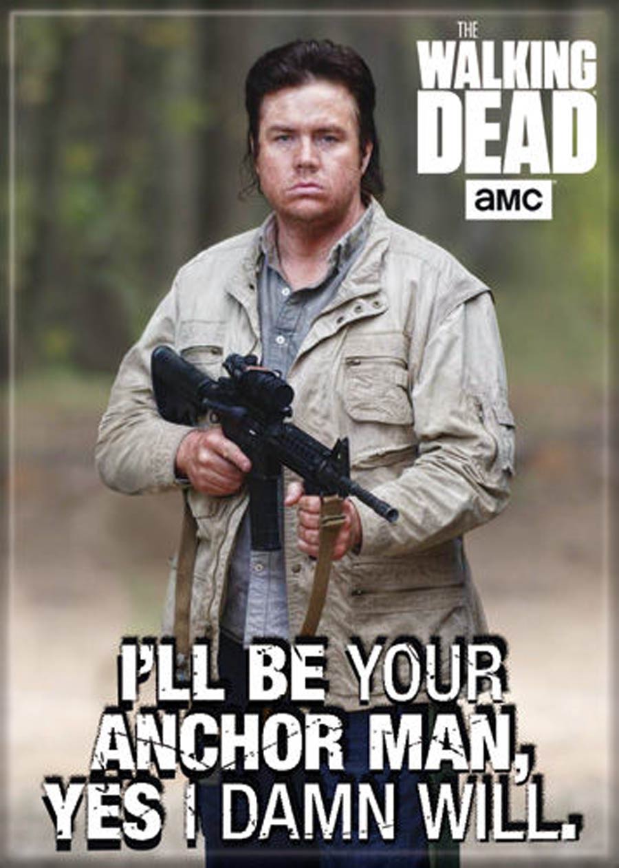 Walking Dead 2.5x3.5-inch Magnet - Eugene Anchor Man (72411WD)