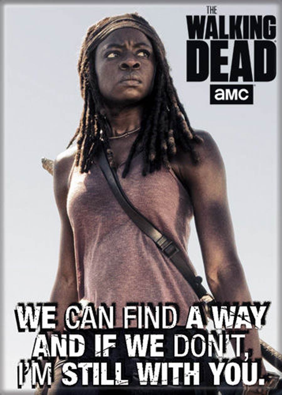 Walking Dead 2.5x3.5-inch Magnet - Michonne With You (72417WD)