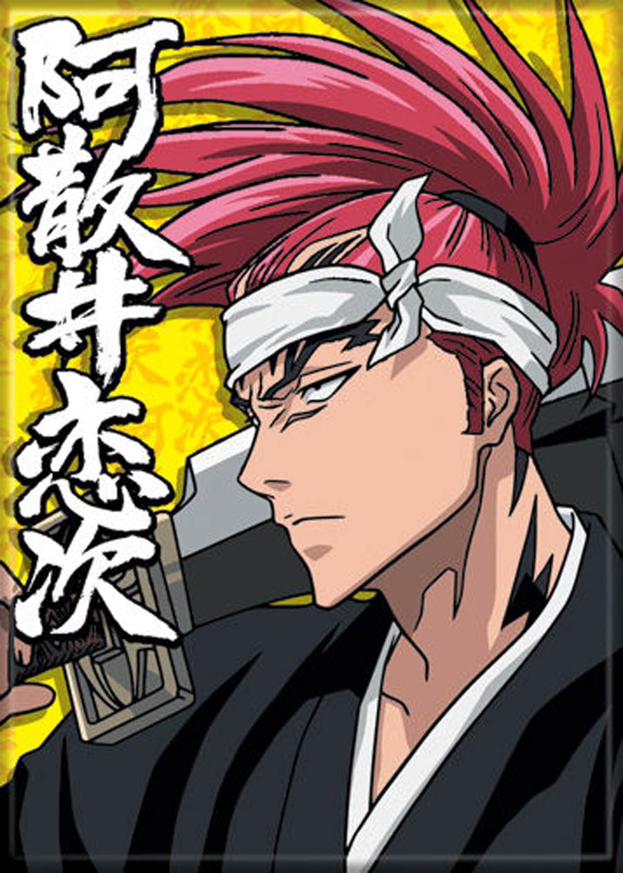 Bleach 2.5x3.5-inch Magnet - Renji (72150BL)